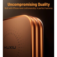 KUXIU X40 Turbo 3-in-1 Wireless Charger Faltbar Qi2 45W iPhone Apple Watch