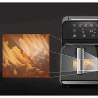 AeroFry 8L Heißluftfritteuse TTAF-801DT 2 Zonen 1700W LED Touch Display