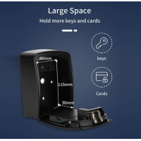 TUYA Smart Key Box Bluetooth Fingerabdruck Schlüsselsafe Wandmontage