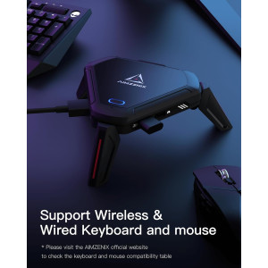 AIMZENIX Keyboard Maus Adapter für PS5 PS4 Xbox Switch Konsole