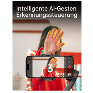 Aochuan Smart XE 3-Achsen Gimbal Stabilisator für Smartphones faltbar