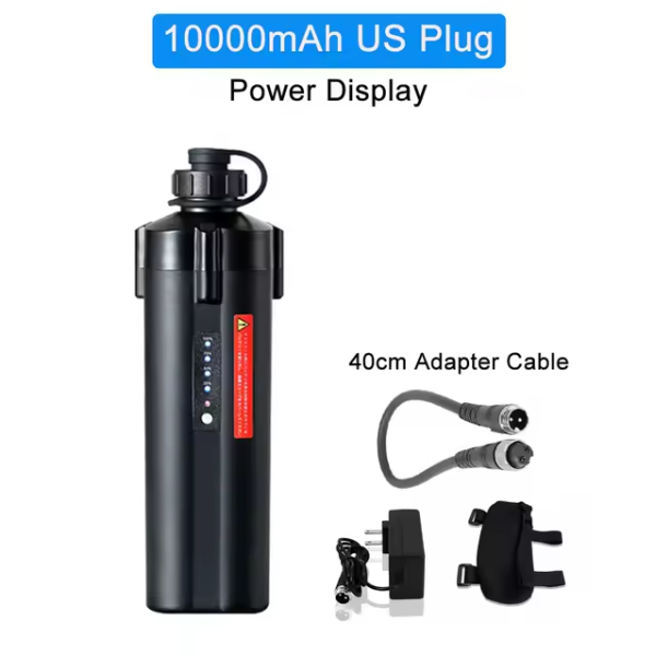 10000mAh Angelrolle Batterie 14,8V Shimano Daiwa Ecooda IPX6 Wasserdicht