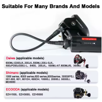 10000mAh Angelrolle Batterie 14,8V Shimano Daiwa Ecooda IPX6 Wasserdicht