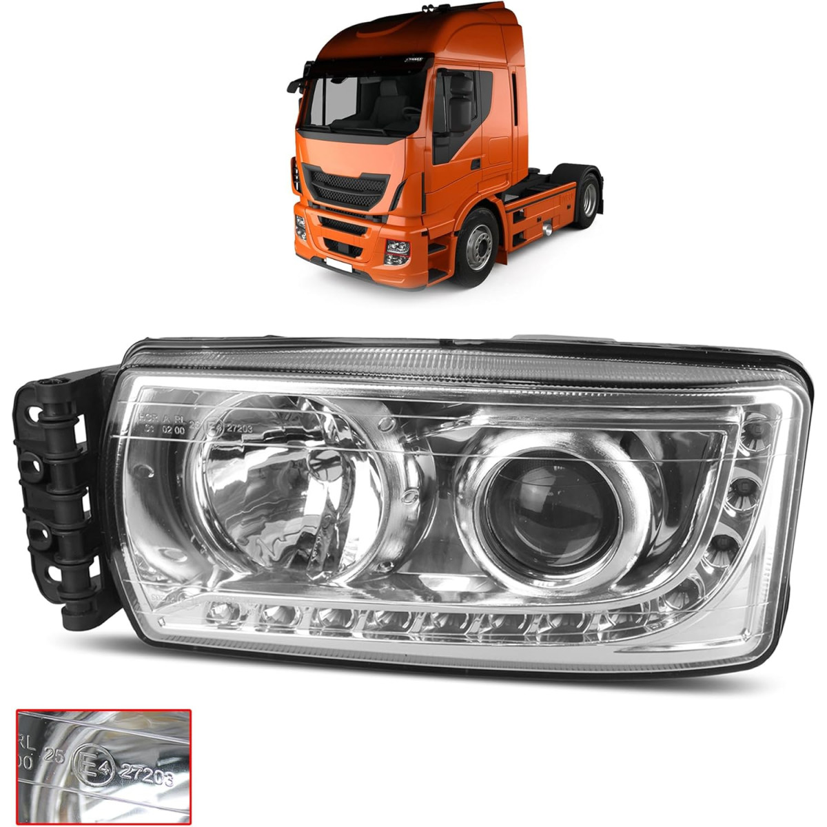 Scheinwerfer LED Links für Iveco St box