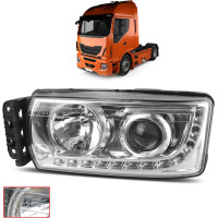 Scheinwerfer LED Links für Iveco Stralis ab 2013 Fernscheinwerfer E4