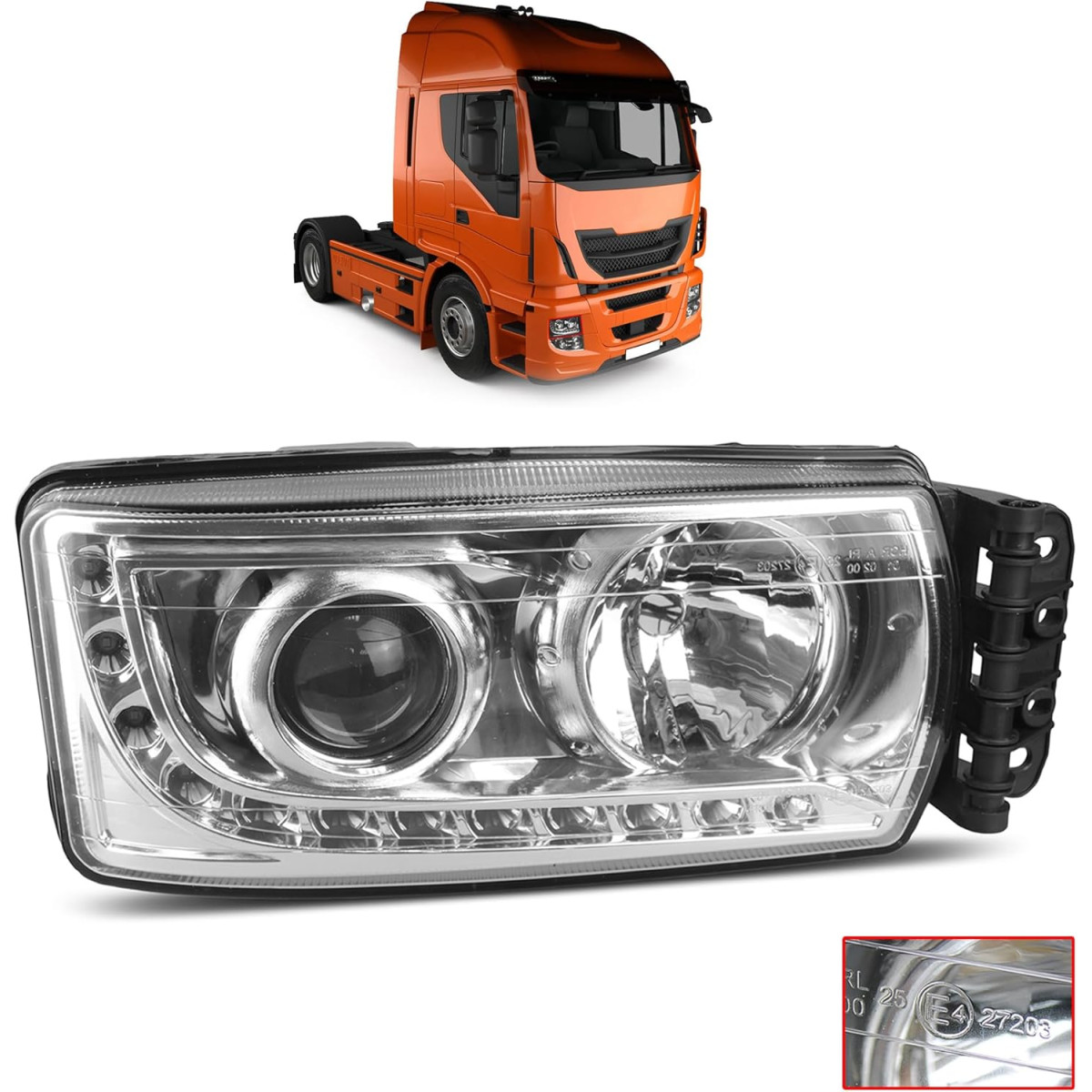Scheinwerfer LED Rechts für Iveco S box