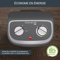 Rowenta SO2330 Instant Comfort Heizlüfter 2400W Silence Turm Schwarz