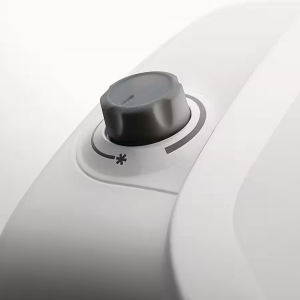 DeLonghi HVY1020 WH Heizlüfter 2000W Thermostat Tropfwasserschutz Weiß