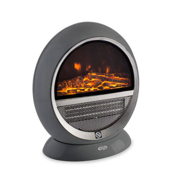 Argo Pepita Elektrischer Keramik Kamin Heizlüfter 750‑1500W Öko Comfort Zweite Wahl