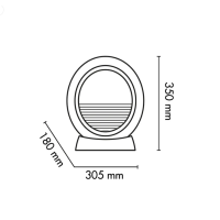 Argo Pepita Elektrischer Keramik Kamin Heizlüfter 750‑1500W Öko Comfort Zweite Wahl
