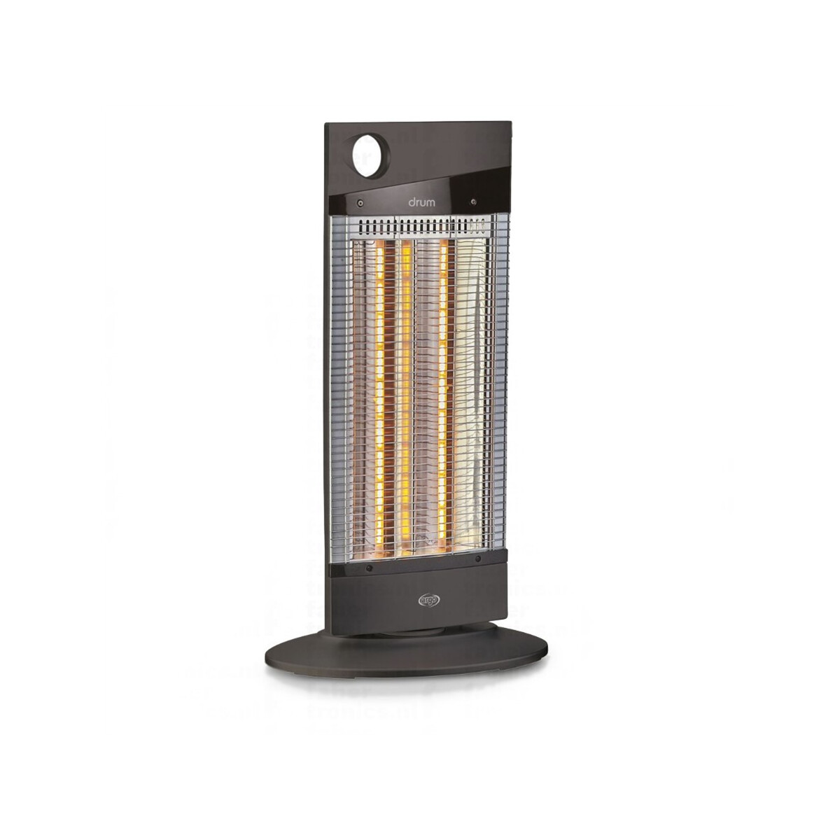 Argo Drum Halogeen Heizkamin Halogen Heizung 500-1000W ECO C