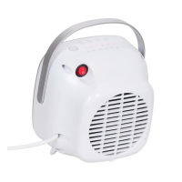 Argo Wilma Keramikheizung Heizlüfter 1000-1500W ECO COMFORT Digital Thermostat