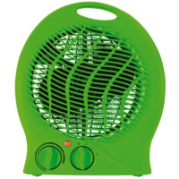 Niclas Termoventilatore Vertikale Funky Heizlüfter 2000W Grün Raumheizung Grün
