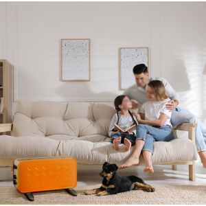 Niklas Termoconvettore Biscotto Orange Thermokonvektor 2000W Raumheizung Effektiv