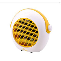 Niclas Deejay Termoventilatore Heizlüfter 2000W Thermostat 2 Heizstufen Orange