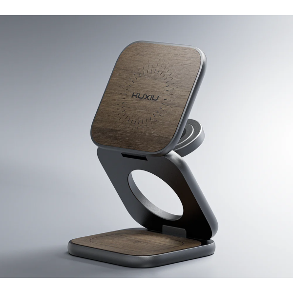 KUXIU X40 Turbo 3-in-1 Wireless Charger Faltbar Qi2 45W iPhone Apple Watch