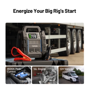 TOPDON V4500 Plus 12V Starthilfe Booster 4500A Powerbank PD100W