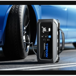 TOPDON  V2200Air 12V Starthilfe 2200A Booster Kompressor Powerbank PD45W