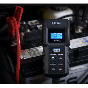 TOPDON BT20 Autobatterietester 12V Bluetooth Batterieanalyse LCD Anzeige