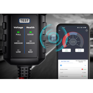 TOPDON BT20 Autobatterietester 12V Bluetooth Batterieanalyse LCD Anzeige