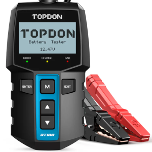 TOPDON BT100 Autobatterietester 12V Batterie Tester LCD Anzeige 100‑2000A
