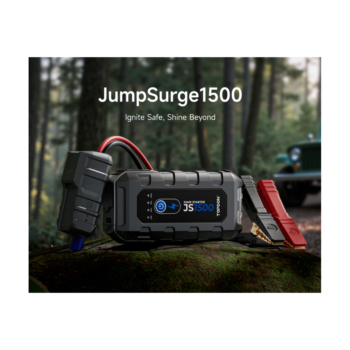 TOPDON JS1500 Jump Starter 1500A 10000mA box