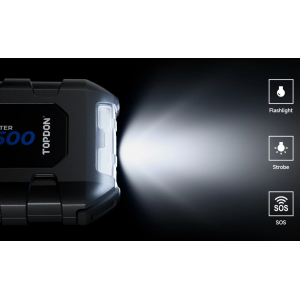 TOPDON JS1500 Jump Starter 1500A 10000mAh Auto Booster Powerbank LED