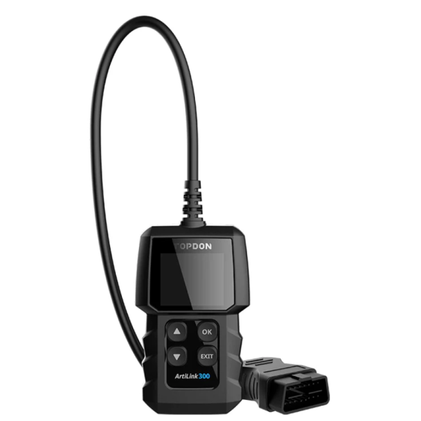 TOPDON ArtiLink300 OBD2 Diagnosegerät OBDII Code Reader 1,77 Zoll Farbdisplay