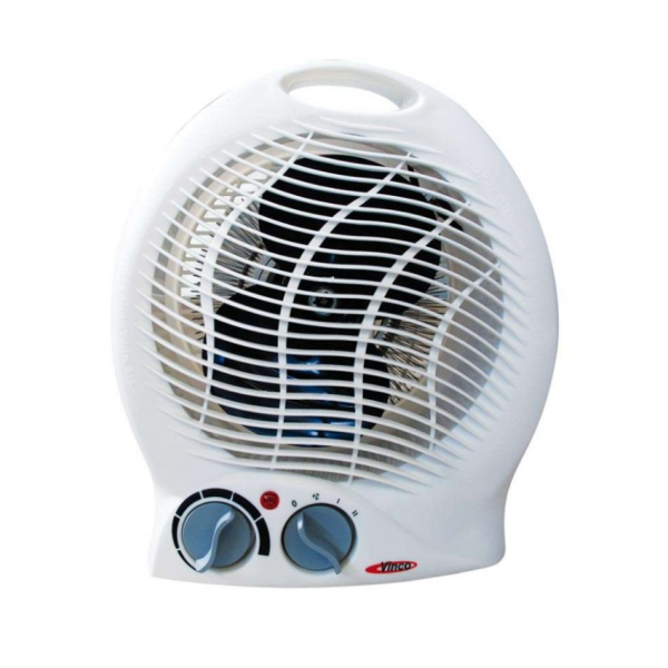 Vinco 70304 Termoventilatore 1000‑2000W Heizlüfter Elektrisch Thermostat Weiß