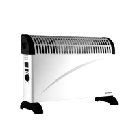 Vinco 70504 Heizkonvektor 2000W Elektroheizung mit Ventilator Thermostat