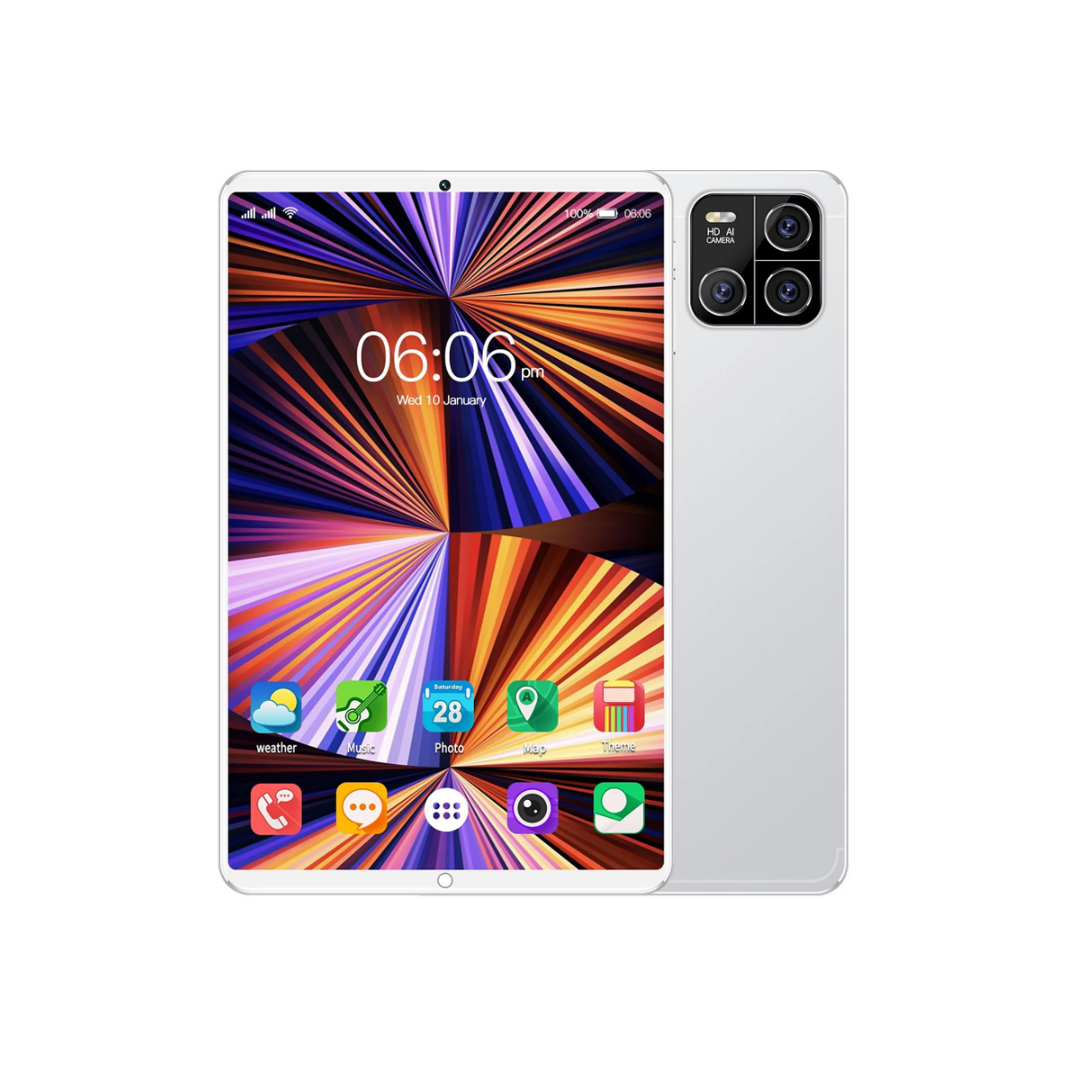 DEBUY AS030 Tablet 10,1 Zoll Android 13 5G Dual-SIM 512GB 12