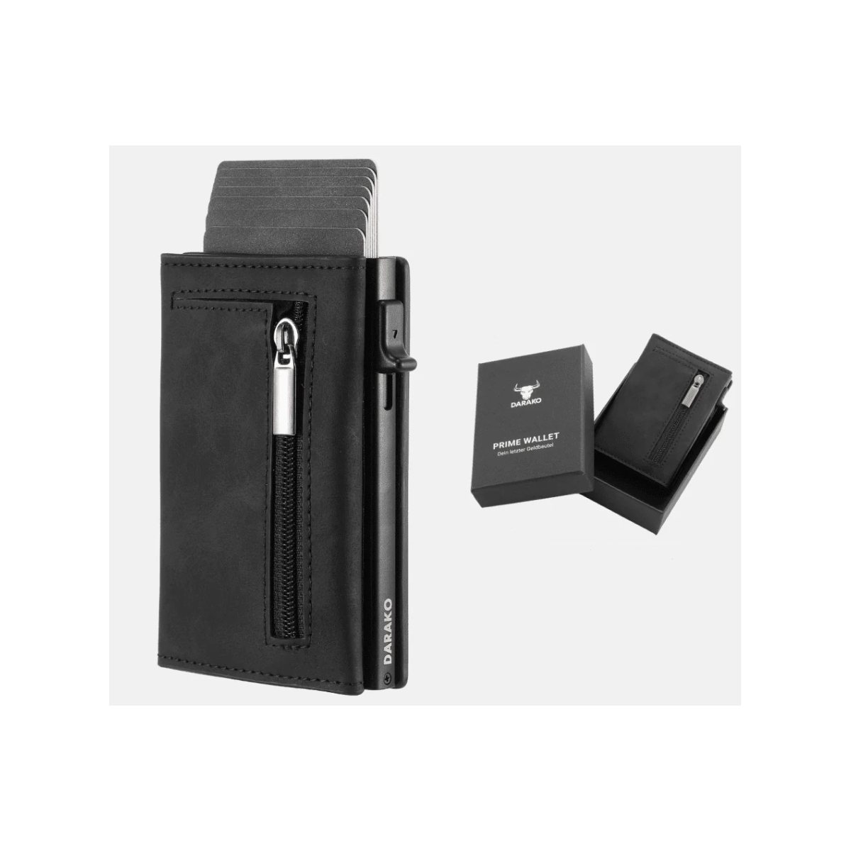 Darako Future Wallet Slim Geldbörse RFID NFC Schutz Kar