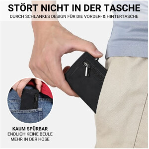 Darako Future Wallet Slim Geldbörse RFID NFC Schutz Kartenetui