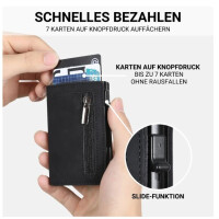 Darako Future Wallet Slim Geldbörse RFID NFC Schutz Kartenetui