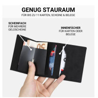 Darako Future Wallet Slim Geldbörse RFID NFC Schutz Kartenetui