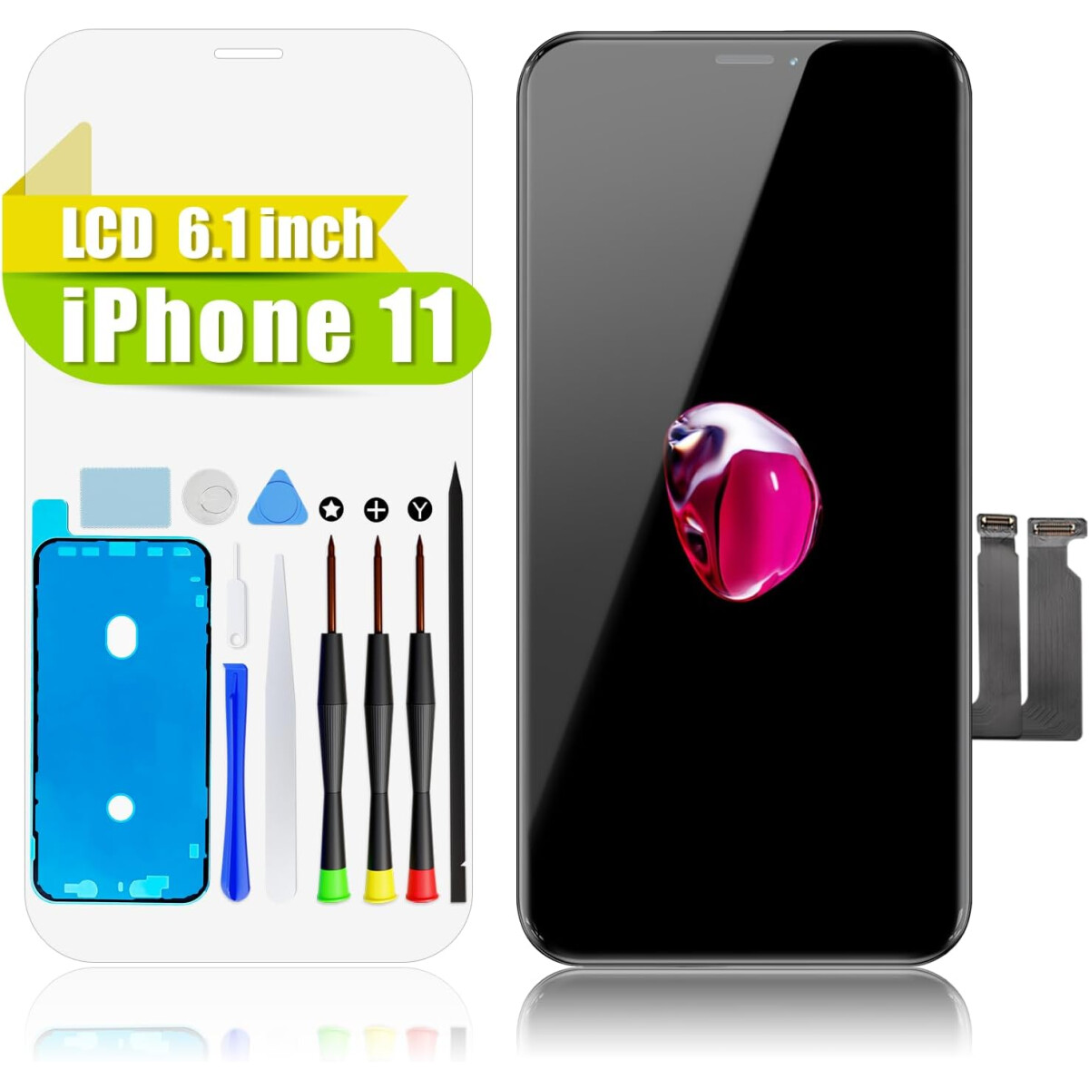 GOLDWANGWANG iPhone 11 Display Ersatz 6,1 Zoll LCD Touchscre