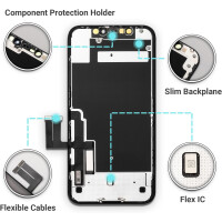 GOLDWANGWANG iPhone 12 Display Ersatz 6,1 Zoll LCD Touchscreen Full Set