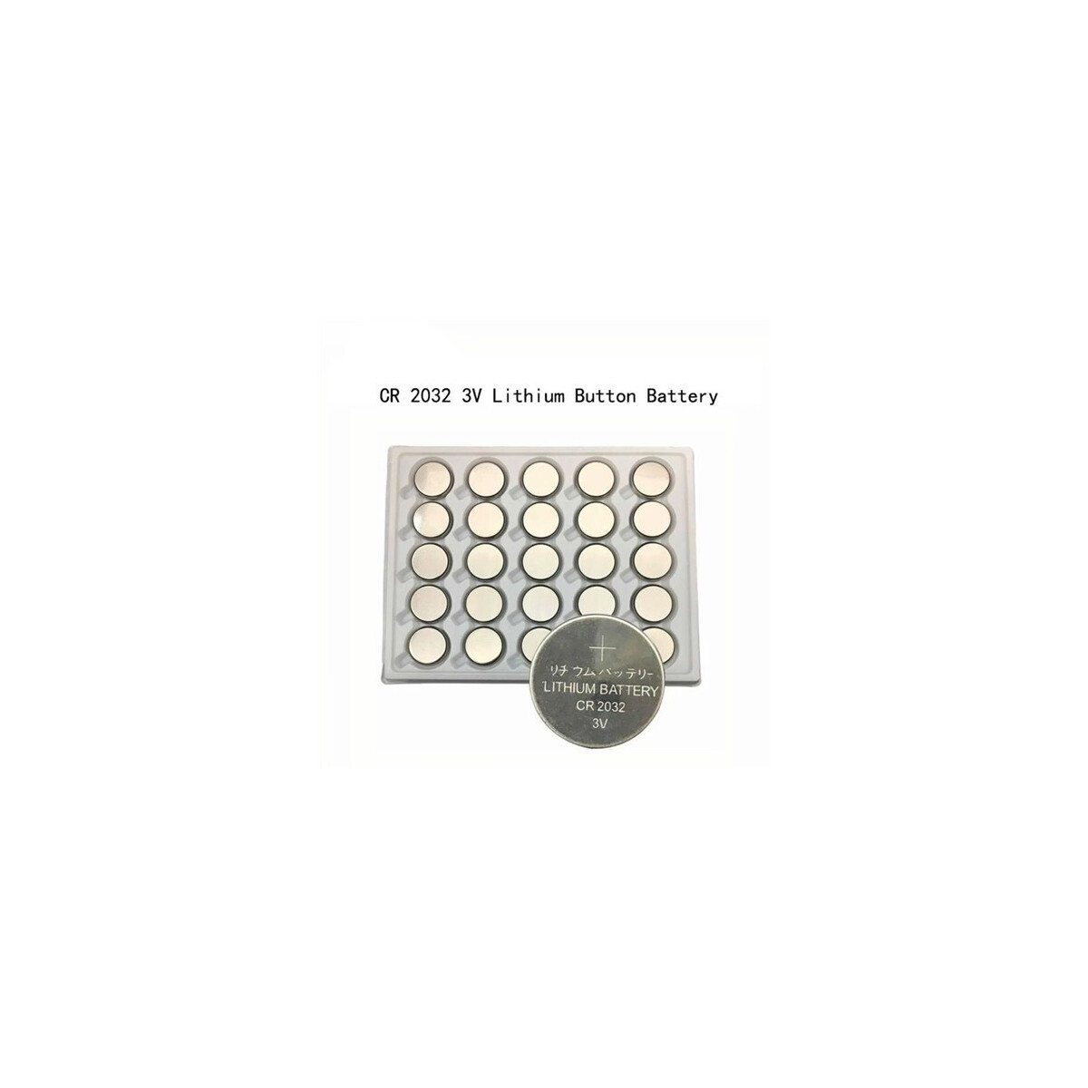 CR2032 3V Lithiumbatterie Knopfzelle CR 2032 BR2032 DL2032 E