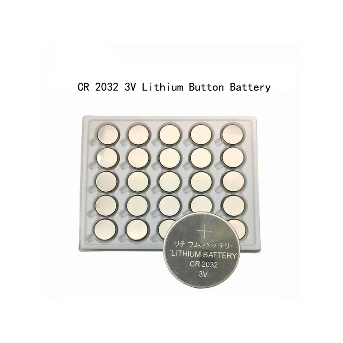 CR2032 3V Lithiumbatterie Knopfzelle CR 2032 BR2032 DL2032 E