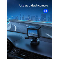 WOLFANG GA200 Action Cam 4K 24MP Unterwasserkamera WiFi Full Set