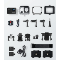 Surfola SF630 Action Kamera 4K Unterwasserkamera 60FPS Touchscreen WLAN