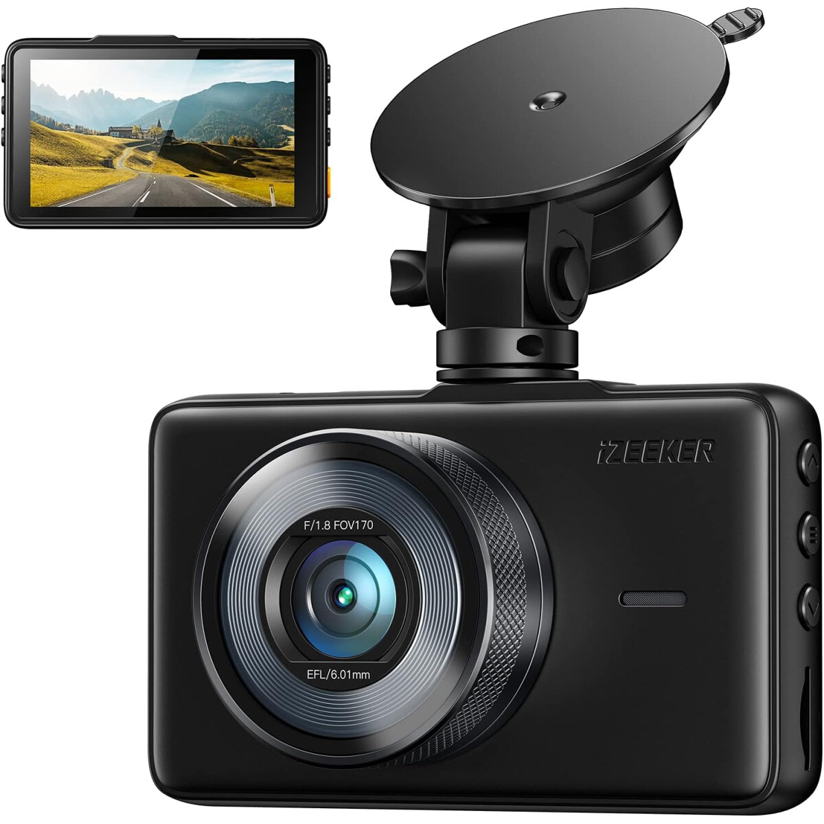 iZEEKER GD100 Dashcam Auto 1080P 3 Zoll LCD 170° Weitwin