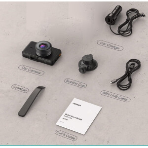 iZEEKER GD100 Dashcam Auto 1080P 3 Zoll LCD 170° Weitwinkel Nachtsicht G-Sensor