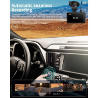 iZEEKER GD100 Dashcam Auto 1080P 3 Zoll LCD 170° Weitwinkel Nachtsicht G-Sensor
