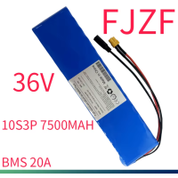 FJZF 36V 20Ah E-Bike Lithium Akku 10S3P XT60 DC Anschluss inkl Ladegerät