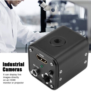 Akozon HD 1080P HDMI Industriekamera Mikroskopkamera C Mount EU