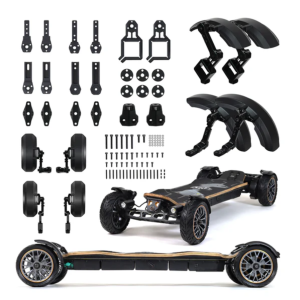 Lorentz Major Fenders Schutzbleche E‑Skateboard mit Front & Rücklicht