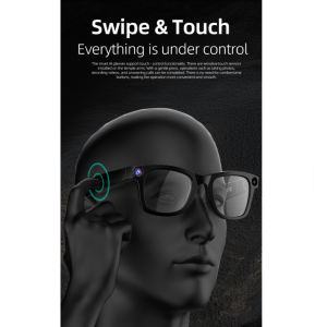 G300 KI Smart Glasses 8MP Kamera AI Übersetzung WLAN Bluetooth Touch-Beige-