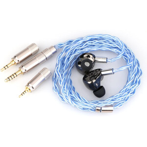 TANGZU Wu Heyday HiFi IEM 14,5mm Planar Aluminium Abnehmbares Kabel Lila