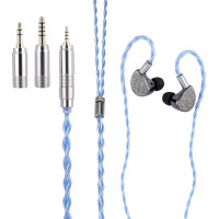 TANGZU Wu Heyday HiFi IEM 14,5mm Planar Aluminium Abnehmbares Kabel Lila